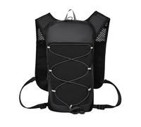 SellerFun Unisex Adult Running Hydration Vest Pack Vest Harness Strap Pockets Bungee Cord Ultra Slim Trail Ride(Black, 2 Liters)