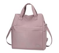 SellerFun Water Resistant Convertible Tote Backpack For Women Lightweight Work Travel Bag With Multiple Pockets(Light Purple,25 Liters)