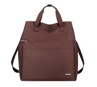 SellerFun Water Resistant Convertible Tote Backpack For Women Lightweight Work Travel Bag With Multiple Pockets(Burgundy,25 Liters)