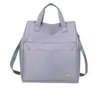 SellerFun Water Resistant Convertible Tote Backpack For Women Lightweight Work Travel Bag With Multiple Pockets(Light Gray,25 Liters)