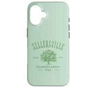 Sellersville Pennsylvania Vintage Design Souvenir Case for iPhone 16
