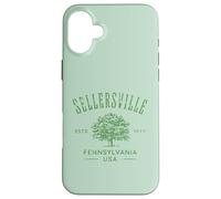 Sellersville Pennsylvania Vintage Design Souvenir Case for iPhone 16 Plus