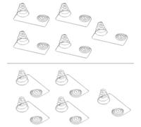 SellGood Metal Springs 10pcs Battery Springs AA Metal Contact Plate Replacement Positive to Negative Conversion Spring Contact Metal Springs(8X23)