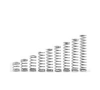 SellGood Metal Springs 10pcs Return Spring Steel Mini Spring Pressure Return Spring 0.7mm OD 4/5/6/7/8/9/10/16mm Long 5mm To 50mm Metal Springs(40mm,16MM_0.7MM)