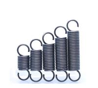 SellGood Metal Springs 2pcs Wire Dia 2mm Tension Spring With Open Hook OD 10-17mm Expand Spring Pullback Spring Long 30-100mm Metal Springs(50mm,2x15mm (2pcs))