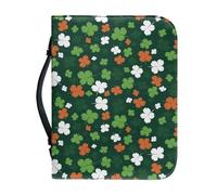 Sellikakes Bible Carrying Bag Large Zippered Bible Case and Organizer Durable Bible Holder for Bible Accessories, Leaf, XXL