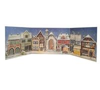 Panoramic Houses from 1946 - 695 x 215 cm Richard Sellmer Advent Calendar