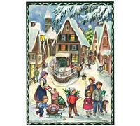 sellmer Richard Village Christmas Scene Traditional advent calendar