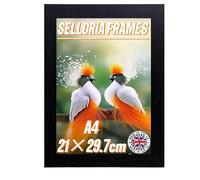 SELLORIA Natural Wooden Photo Frame, Wall Mount and Tabletop Display with Plexiglass Window Photo Frames, Family Photos Plexiglass Sheet, Size 6x4, 8x6, 10x8, A3, A4, A5, 7x5, 12x10, 9X7,16x12
