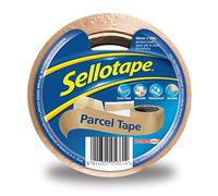 Sellotape Brown Parcel Tape - 1 Roll 48mmx50m