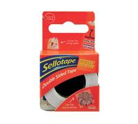 Sellotape Double Sided Tape 15mm x 5m White