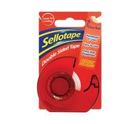 Sellotape Double Sided Tape and Dispenser 15mm x 5m