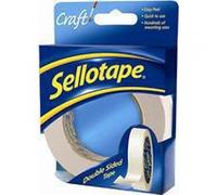 Sellotape Double Sided Tape With Dispenser 15m x 5m