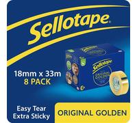 Sellotape Original Golden Tape Roll Non-static Easy-tear - 1443251