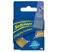 Sellotape Original Golden Tape - 18 mm x 25 m, Clear (2)