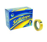 Sellotape Original Golden Tape 24mmx66m (12 Pack) 1443268