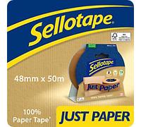Sellotape Packaging Tape Brown 48 mm (W) x 5 m (L) Paper