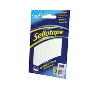 Sellotape Permanent Sticky Fixers Double Sided Mountain Adhesive Foam Pads