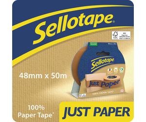 Sellotape Pkgg Paper Tape 48MMX50M