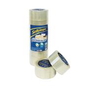 Sellotape Packaging Tape 50x66m Clear, Pack of 6