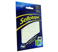 Sellotape Sticky Fixers Double-sided 12x25mm 56 Pads Ref 1445423 [Pack of 12]