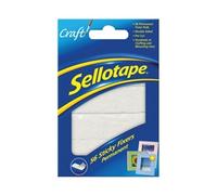 Sellotape Sticky Fixers Double Sided Foam Pads 12 x 25mm (Pack 12 x 56 Pads) 144