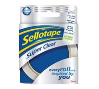 Sellotape Super Clear Tape Clear (One Size)