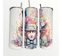 Sellrex Alice in Wonderland's Mad Hatter Insulated 20oz Thermal Skinny Tumbler