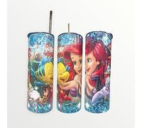 Sellrex Little Mermaid 20/30oz Insulated Skinny Tumbler Cup