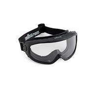 Sellstrom Safety Goggles - Wildland Fire OTG Eye Protection, S80225, Anti Fog, Scratch Resistant, Protective Eye Shield for Men and Women with Clear Lens, Adjustable Strap, Black Frame