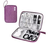 SELLYFELLY Travel Electronics Organizer Portable Cable Organizer Bag for Storage Electronic Accessories Case for Cord,Phone,Charger,Flash Drive