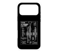Selmer Symphonique B-Flat Trumpet 1941 Technical Blueprint Case for iPhone 17 Pro Max