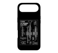 Selmer Symphonique B-Flat Trumpet 1941 Technical Blueprint Case for iPhone Air