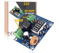 Seloky 3PCS Digital Low Voltage Disconnect Switch 12V-36V DC Over-Discharge Protector with Auto Cut Off Battery Protection Module for Solar RV Lithium Batteries