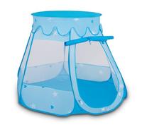 Selonis 105X90 Play Tent Castle House Pop Up Ballpit Plastic Balls For Kids, Blue