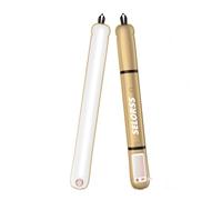 SELORSS Solar Inflatable Camping Light 33.86in/86cm Foldable Telescopic LED | 2000mAh LED, IP66 Waterproof, Portable Outdoor, Telescopic Lamp, Camping, Travel, Festival, Warm Light, Kaki