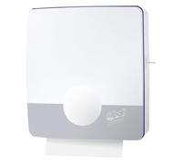 Selpak Professional Paper Towel Dispenser Wall Mounted, White Z Fold Paper Towel Dispensers for Bathroom, Kitchen, Restaurants and Hotel, Commercial Hand Towel Dispenser