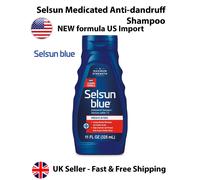 Selsun Blue Medicated With Menthol Dandruff Shampoo, 11 Oz