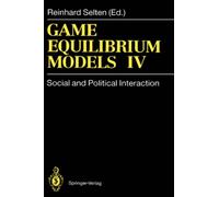Selten - Game Equilibrium Models III Strategic Bargaining - New hard - P555z