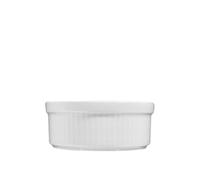 Seltmann 001.101994 Lukullus Porcelain Pie Mould Round 0.32 L White