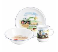 Seltmann Weiden Compact Children's Set My Tractor 3 pcs. dinnerware plate por...