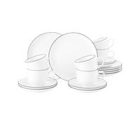 Seltmann Weiden Lido black line coffee service 18 pieces White with black edge