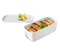 Seltmann Weiden No Limits 001.744719 Baking Dish with Lid, White