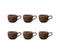 Seltmann Weiden Terra cup 20 cl 6-pack Earth Brown