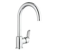 Bristan SE SNK C Seltz Monobloc Sink Mixer Mono Kitchen, Chrome Plated