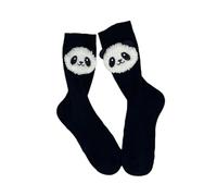 seluluory Novelty Crew Socks Cotton Booties Socks Funny Panda Doll High Ankle Socks Cute Cartoon Calf Socks for Womens Girls