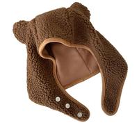 seluluory Thicken Windproof Beanies Cute Bear Ear Shape Hat for Women Teens Keep Ear Warm Hat Cold Weather Thicken Trapper Hat