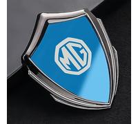 SELUVI Car Emblem for MG GT 2021 2022 2023, Logo Badge Emblem Car Body Emblem Rear Trunk Emblem 3D Metal Letter Emblem Badge Decal Badge Sticker Car Body Sticker Accessories,Blue-Black