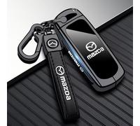 SELUVI Car Key Cover for Mazda CX-3 2018-2023, Car Key Fob Case Car Key Shell Case Key Fob Cover TPU Remote Control Key Fob Replacement with Keychain for Car Keys Accessories,B-03