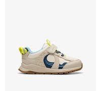 Selva Hero Toddler Cotton Trainers Clarks Beige 6.5-Standard Fit